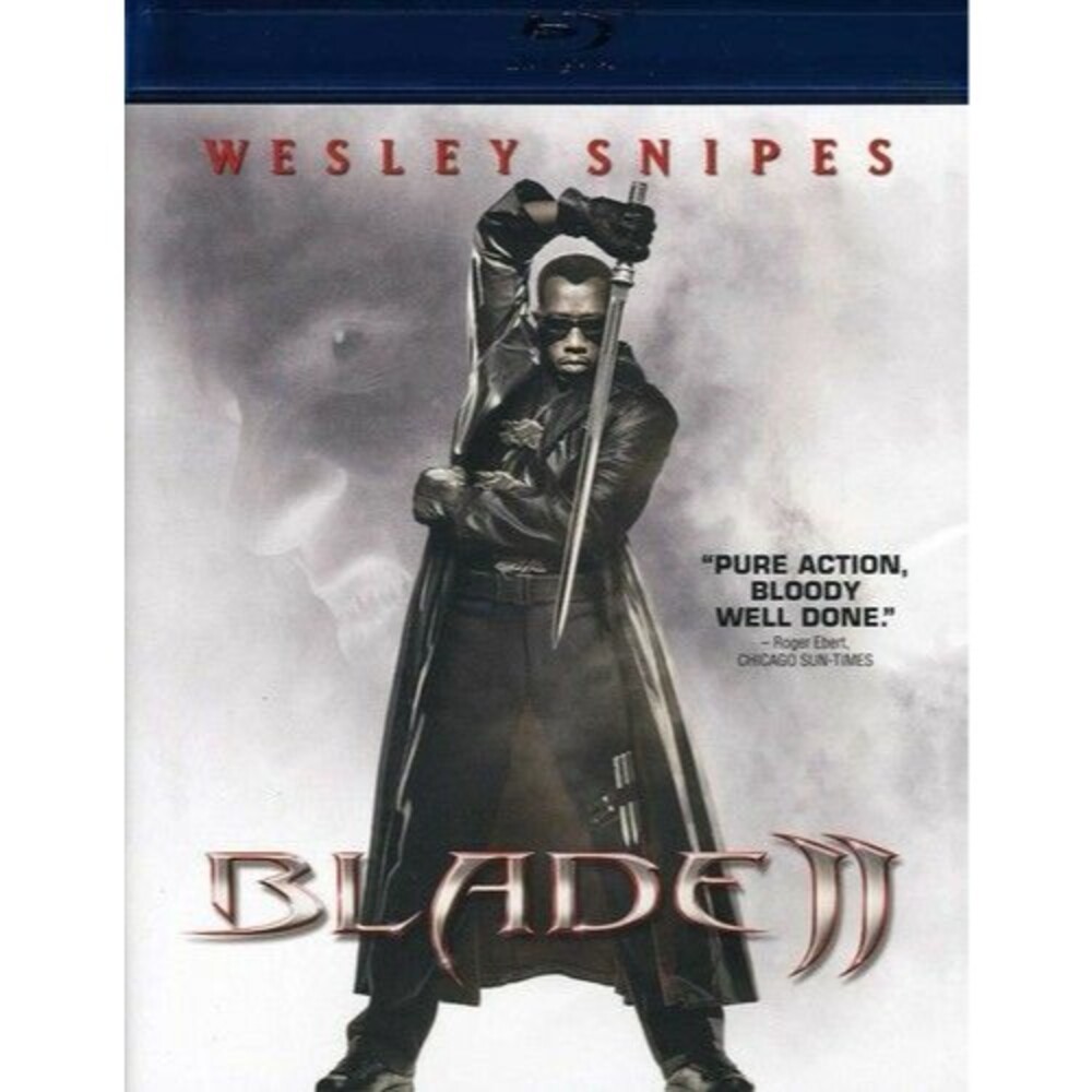 Blade II (Blu-ray, 2002) Pre-Owned Wesley Snipes Guillermo Del Toro Ron Perlman